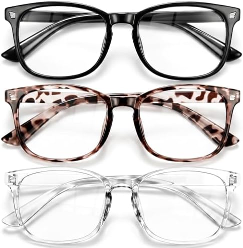 Blue Light Glasses for Women - 3 Pack